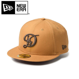 NEW ERA ( ニューエラ ) 59FIFTY MLB Duck Canvas ロサンゼルスドジャース シティーコネクト キャップ ライトブロンズ ドジャース帽子 MLBキャップ ベースボールキャップ メンズ レディース 14745175
