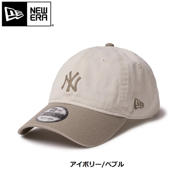 NEW ERA ( ニューエラ ) 9TWENTY MLB Chain Stitch チェーンステッチ ニューヨーク･ヤンキース | 帽子 | キャップ | 日よけ | シンプル | サイズ調整 | ユニセックス | レジャー | アウトドア | キャンプ | 14668017 | 14668016 | にゅーえら