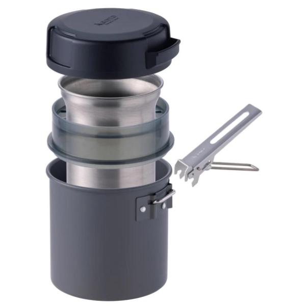 SOTO ( ソト ) スチームライスクッカー ITADAKI ( イタダキ ) アウトドア | キャンプ | クッカー | 炊飯 | 米 | 登山 | ソロキャンプ | 蒸し料理 | スイーツ作り | 再加熱 | 便利 | SOD-523 | そと