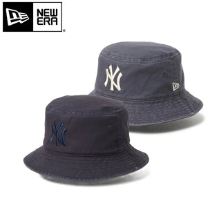 NEW ERA ( ニューエラ ) バケット01 リバーシブル MLB Bucket Hat ニューヨーク・ヤンキース ネイビー / ダークグラファイト | ハット | 帽子 | 日よけ | コットン | ユニセックス | アウトドア | お出かけ | オシャレ | キャンプ | 14744770 | にゅーえら