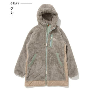 KRIFF MAYER ( クリフメイヤー ) シャギーボアロングフードJK | LADYS | W2514409 | レディース | ウェア | ジャケット | フード付 | ロング丈 | フリース | 軽い | 動きやすい | ふわふわ | カジュアル | W2514409 | くりふめいやー