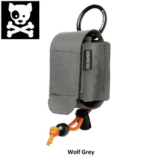 KILONINER ( キロナイナー ) MP4プープバッグポーチ Poop Bag Dispenser Pouch マナーポーチ プープバッグ 犬 猫 ペット用品 散歩 お出かけ ハーネス リード リーシュ ミリタリー コーデュラ ナイロン MOLLE キーリング 耐久性 軽量 コンパクト
