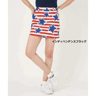 【 SALE 】 LOUDMOUTH ( ラウドマウス ) レディース インナー付きスカート | スカート | ゴルフ | ゴルフウェア | ツイル素材 | UV | ストレッチ | らうどまうす | 763351 | 派手 | 可愛い