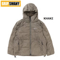 GRIP SWANY ( グリップスワニー ) 【 GSMJ-056 】 WATER REPELLENT DOWN JACKET | ジャケット | アウター | ダウン | ダウンジャケット | 羽毛 | 軽い | シンプル | 軽量 | お出かけ | 冬 | 撥水 | ダブルジッパー | オシャレ | ぐりっぷすわにー