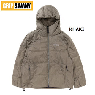 GRIP SWANY ( グリップスワニー ) 【 GSMJ-056 】 WATER REPELLENT DOWN JACKET | ジャケット | アウター | ダウン | ダウンジャケット | 羽毛 | 軽い | シンプル | 軽量 | お出かけ | 冬 | 撥水 | ダブルジッパー | オシャレ | ぐりっぷすわにー
