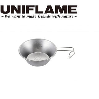 UNIFLAME ( ユニフレーム ) 焚き火シェラカップ300 | シェラカップ | 料理 | 調理 | ステンレス | 軽い | スタッキング | 取り分け | アウトドア | キャンプ | 直火OK | 300ml | ゆにふれーむ | 668672