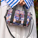 KiU ( キウ ) 【 PENDLETON® × KiU LMITIED ITEM 】 スクエアパデッドミニボストンバッグ K483 | バッグ | 小型バッグ | 小さめ | コラボ | ミニボストンバッグ | コンパクト | ころん | カジュアル | ハンドバッグ | ショルダーバッグ | きう