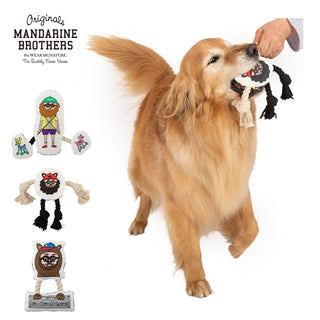 MANDARINE BROTHERS ( マンダリンブラザーズ ) Chi-bee CRAZY AWESOME ROPE TOY | おもちゃ | ロープ | 犬 | イヌ | 室内 | 屋外 | ストレス発散 | まんだりんぶらざーず