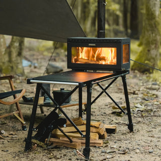 Mt.SUMI ( マウントスミ ) アウトドア薪ストーブ ミドラ / Woodstove MIDORA | 三方向 | 薪ストーブ | キャンプ | 冬キャンプ | 調理 | 焚火台 | グリル | 3WAY | キャンプストーブ | キャンプ用品 | テント用ストーブ | 暖炉 | SG25FWMD | まうんとすみ
