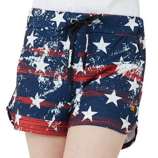 【 SALE 】 LOUDMOUTH ( ラウドマウス ) レディース スウェットショートパンツ ネイビー | ショーパン | ゴルフ | ウェア | 派手 | 可愛い | 吸汗 | 速乾 | アウトドア | 動きやすい | 通気性 | 762354 | らうどまうす