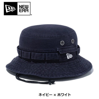 NEW ERA ( ニューエラ ) アドベンチャー ベーシック ダックコットン | 帽子 | アドベンチャーハット | ハット | 日よけ | アウトドア | レジャー | キャンプ | ウォッシュ加工 | あご紐 | 取り外し可能 | コットン | シンプル