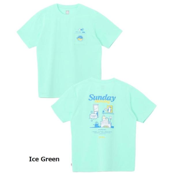 CHUMS ( チャムス ) ドライサンデーモーニングポケットTシャツ | 半袖 | Tシャツ | 半袖Tシャツ | バックプリント | プリントT | アパレル | トップス | オシャレ | お出かけ | アウトドア | キャンプ | UVカット | 遮熱 | ドライ | 夏服 | CH01-2761 | ちゃむす