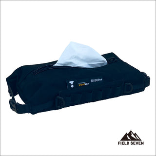 Aplysia  × FIELDOG　キッチンペーパー ・ BOXティッシュカバー ペーパーホルダー キャンプ アウトドア コーデュラ1000D メッシュポケット