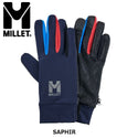 MILLET ( ミレー ) 【 ユニセックス 】 QD トレック グローブ | 手袋 | 吸水速乾 | タッチパネル対応 | ストレッチ | UVカット | 消臭 | 快適 | お出かけ | アウトドア | キャンプ | MIV01296 | みれー