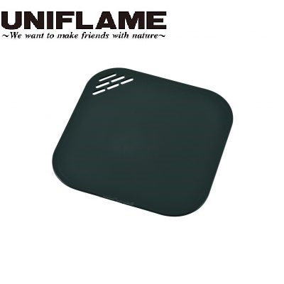 UNIFLAME ( ユニフレーム ) マルチボード 角型3 ブラック | まな板 | 小さめ | 湯切り | マルチ | キャンプ | アウトドア | 調理 | 料理 | 軽い | 軽量 | ゆにふれーむ | 667583
