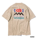 GRIP SWANY ( グリップスワニー ) 【 GSMCT0011 】 NATURE PRINT TEE | Tシャツ | 半袖 | 夏服 | シャツ | アウトドア | キャンプ | レジャー | 半袖Tシャツ | バックプリント | 綿100％ | ぐりっぷすわにー