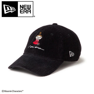 NEW ERA ( ニューエラ ) 9TWENTY Moomin ムーミン リトルミイ 15154849 コーデュロイ キャップ 帽子 ブラック レディース メンズ 8W Corduroy コラボ おしゃれ カジュアル 秋冬 ユニセックス