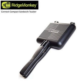 Ridge Monkey ( リッジモンキー ) コネクトコンパクトサンドウィッチトースター | フライパン | ホットサンド | 調理器具 | 朝食 | 軽量 | BBQ | アウトドア | キャンプ | 車中泊 | キッチン | オシャレ | 人気 | ソロキャンプ | 分離式 | 直火 | RM-CCT