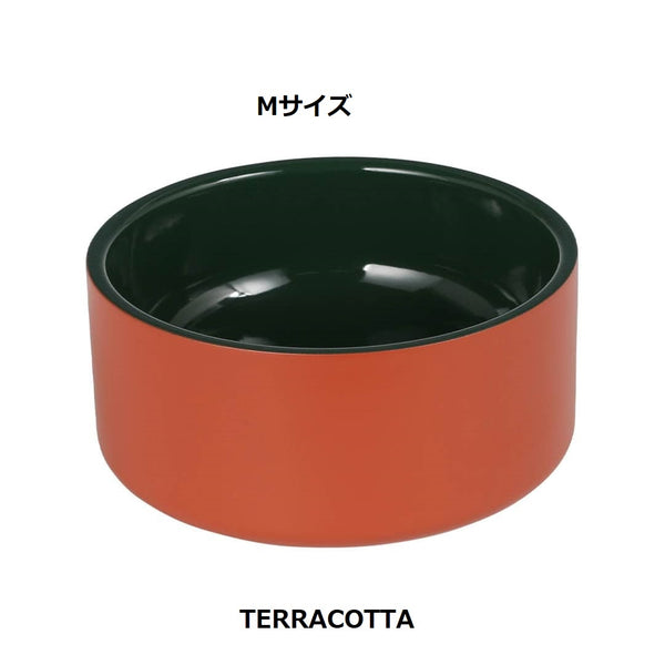 DULTON ( ダルトン ) DOUBLE WALL DOG BOWL ダブル ウォール ドッグ ボウル | ズレにくい | ペット用品 | 水 | においがつきにくい | 汚れがつきにくい | エナメル | マット | シンプル | 餌入れ | ドッグフード入れ | 愛犬 | 犬用