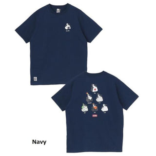 CHUMS ( チャムス ) ブービーオニギリフレンズTシャツ | 半袖 | 半袖Tシャツ | Tシャツ | 夏服 | バックプリント | 可愛い | オシャレ | おにぎり | 食べ物モチーフ | CH01-2743 | ちゃむす | コットン100%