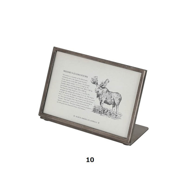 【 SALE 】 DULTON ( ダルトン ) METAL FRAME VERTICAL | メタルフレーム | 写真立て | リビング | シンプル | 倒れにくい | L型 | インテリア | メニュー立て | プライス立て | K955-1263-A6