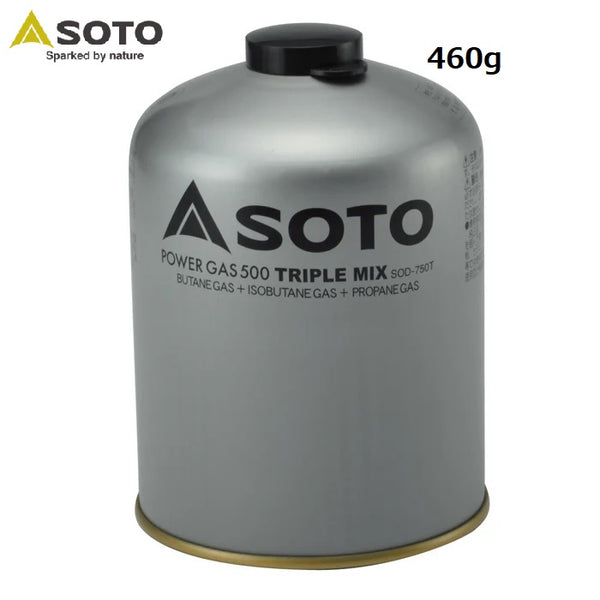 SOTO ( ソト ) パワーガストリプルミックス | OD缶 | アウトドア | キャンプ | 登山 | 料理 | シングルバーナー | SOD-710T | SOD-725T | SOD-750T | カセットガス | ガスボンベ | そと
