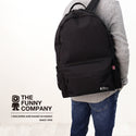 THE FUNNY COMPANY ( ザ ファニーカンパニー )  64CLOTH BLACK | TFC-6040-006-001 | ブラック | 黒色 | リュック | リュックサック | バックパック | 通勤 | 通学 | ハリ感 | 光沢 | アウトドア | キャンプ