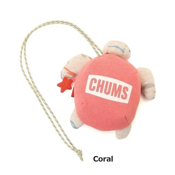 CHUMS ( チャムス ) タートルミニポーチ | ポーチ | 可愛い | 子供 | キッズ | カメ | かめ | 亀 | プレゼント | ギフト | 小物入れ | ウミガメ | スウェット | コインケース | 小銭入れ | 耐久性 | ポリエステル | CH60-3717 | ちゃむす