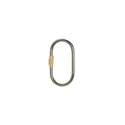DETAIL ( ディテール ) Titanium Screw Lock Keyring " Oval " チタニウム スクリュー ロック キーリング " オーバル " シンプル | 上品 | カラビナ | アウトドア | キャンプ | 登山 | チタン | 軽い | 楕円 | キーリング | 3725O | でぃてーる
