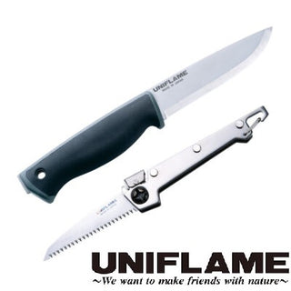 UNIFLAME ( ユニフレーム ) UFブッシュクラフトナイフ・燕三条乃鋸セット ( 2025年数量限定生産 ) ナイフ | 鋸 | ノコギリ | アウトドア | キャンプ | お得 | セット | 769775 | ゆにふれーむ