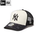 NEW ERA ( ニューエラ ) 9FORTY A-Frame トラッカー MLB Jacquard ニューヨーク・ヤンキース ブラック | 帽子 | キャップ | サイズ調整 | 日よけ | アウトドア | キャンプ | レジャー | ジャカード | メッシュ | ユニセックス | 14744896 | にゅーえら