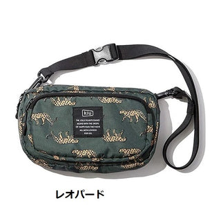 KiU ( キウ ) 300D フロントポケットミニショルダーバッグ K156 | バッグ | ショルダーバッグ | カバン | かばん | キーカラビナ付 | ウエストポーチ | 2way | アウトドア | お散歩 | キャンプ | お出かけ | シンプル