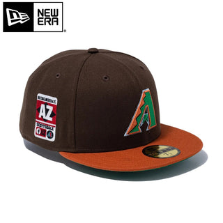 NEW ERA ( ニューエラ ) 59FIFTY Cactus & Grape Fruit アリゾナ・ダイヤモンドバックス ウォルナット ラストバイザー | 帽子 | キャップ | オシャレ | ユニセックス | 日よけ | 紫外線カット | 14921973 | にゅーえら