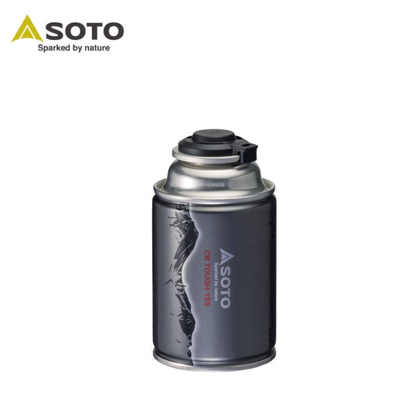 SOTO ( ソト ) CB TOUGH 125 | カセットガス | ガス缶 | CB缶 | アウトドア | キャンプ | 料理 | 調理 | ハイパワー | ST-711 | トレッキング | 登山 | 冬キャンプ | ソロキャンプ | そと