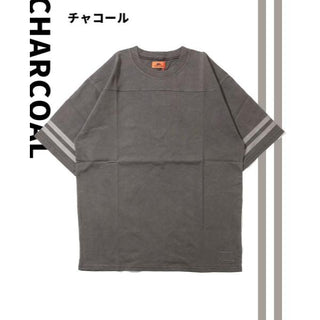 【 SALE 】KRIFF MAYER ( クリフメイヤー ) ピグメントフットボールT | 2447200 | シャツ | 半袖シャツ | Tシャツ | 綿100% | ヴィンテージ感 | レジャー | 普段使い | アウトドア | キャンプ | オシャレ | メンズ | ウェア | トップス | 夏服