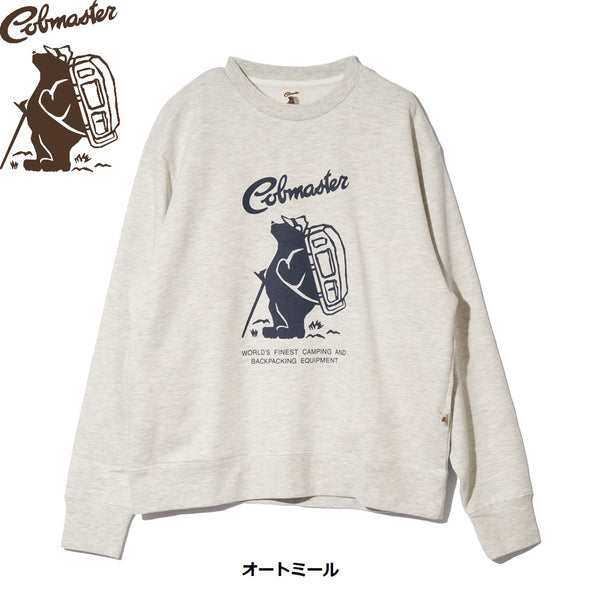 COBMASTER ( コブマスター ) COB FRONT LOGO SWEAT | 長袖 | スウェット | 冬 | ポケット | プリント | オシャレ | お出かけ | 81523400 | カジュアル | トップス | こぶますたー