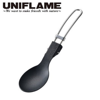UNIFLAME ( ユニフレーム ) FDスプーンTi フッ素 | チタン | スプーン | コンパクト | 折りたたみ | アウトドア | キャンプ | 食器 | ピクニック | 登山 | フッ素 | チタン | 軽い | 667989 | ゆにふれーむ | カトラリー