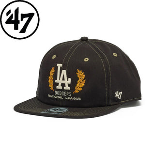 '47 ( フォーティーセブン ) '47 キャプテン RL ロサンゼルス・ドジャース SOUVENIR ブラック | 帽子 | キャップ | ヘビーツイル | ユニセックス | お出かけ | オシャレ | フラットバイザー | 14920585 | ふぉーてぃーせぶん