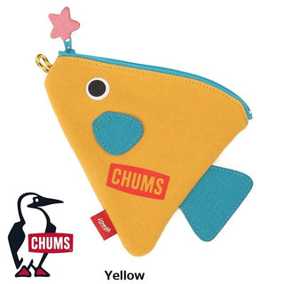 CHUMS ( チャムス ) トライアングルトロピカルフィッシュポーチ | ポーチ | 小物入れ | 熱帯魚 | モチーフ | カラフル | 可愛い | 目立つ | アウトドア | 旅行 | レジャー | お出かけ | キャンプ | スウェット | コインケース | 小銭入れ | CH60-4056 | ちゃむす