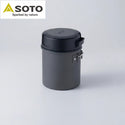 SOTO ( ソト ) スチームライスクッカー ITADAKI ( イタダキ ) アウトドア | キャンプ | クッカー | 炊飯 | 米 | 登山 | ソロキャンプ | 蒸し料理 | スイーツ作り | 再加熱 | 便利 | SOD-523 | そと