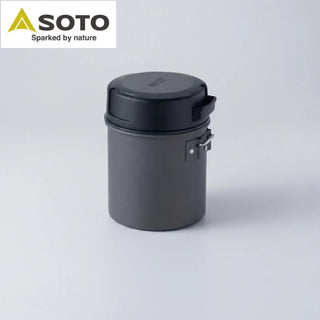 SOTO ( ソト ) スチームライスクッカー ITADAKI ( イタダキ ) アウトドア | キャンプ | クッカー | 炊飯 | 米 | 登山 | ソロキャンプ | 蒸し料理 | スイーツ作り | 再加熱 | 便利 | SOD-523 | そと