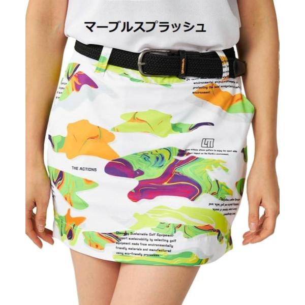 【 SALE 】LOUDMOUTH ( ラウドマウス ) レディース ECOベントメッシュ 柄スカート | スカート | ゴルフ | ゴルフウェア | 派手 | 目立つ | メッシュ | 動きやすい | 吸汗速乾 | UV | 遮熱 | 接触冷感 | ストレッチ | 765353