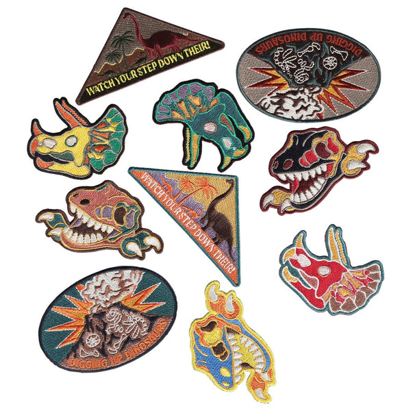 DULTON ( ダルトン ) DINOSAUR WAPPEN ダイナソー ワッペン | 恐竜 | バッグ | 帽子 | 子供 | 大人 | かっこいい | ワンポイント | NBJ-0947 | だるとん