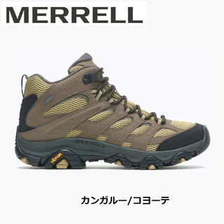 MERRELL ( メレル ) MOAB 3 SYNTHETIC MID GORE-TEX モアブ 3 シンセティック ミッド ゴアテックス | メンズ | 靴 | シューズ | ハイキング | アウトドア | レジャー | 低反発 | 歩きやすい | グレーストーン | トリプルブラック | インセンス/インセンス