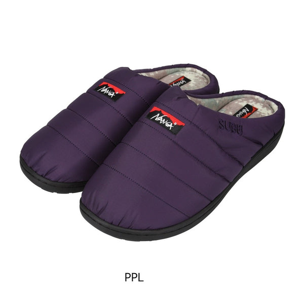 NANGA×SUBU AURORA TEX WINTER SANDAL ナンガ サンダル アウトドア キャンプ 秋サンダル 冬サンダル 撥水 防水 メンズ レディース ユニセックス 防寒 スリッパ スリッポン 防寒サンダル
