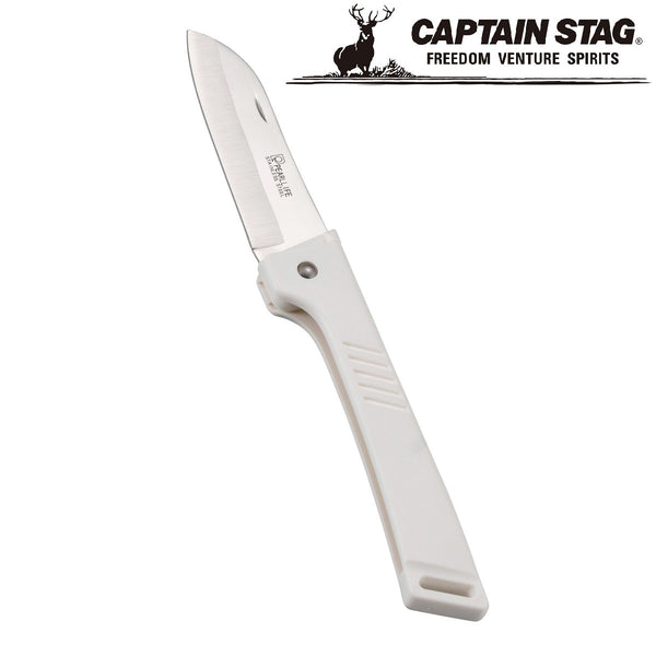 CAPTAIN STAG ( キャプテンスタッグ ) 折り込みナイフ | ナイフ | アウトドア | レジャー | キャンプ | UH-4714 | キャプスタ | ステンレス | ソロキャンプ | ピクニック