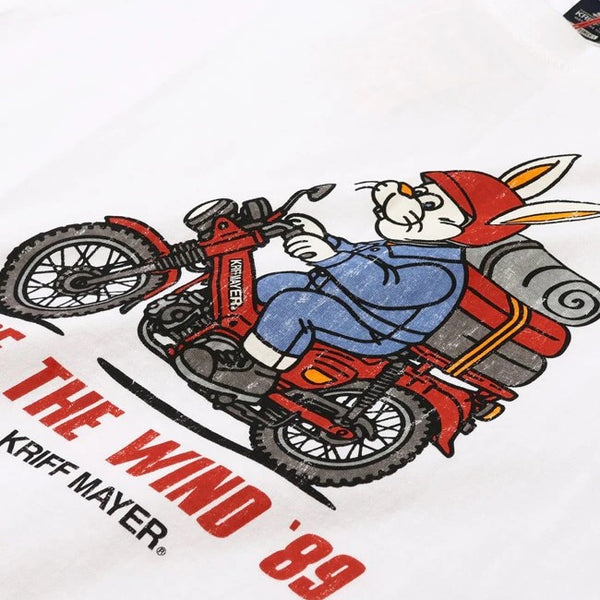 KRIFF MAYER ( クリフメイヤー ) クリフラビット半袖T | ツーリング | MENS | 2546301 | メンズ | 半袖 | Tシャツ | 半袖Tシャツ | アパレル | トップス | オシャレ | アウトドア | キャンプ | レジャー | 綿100％ | くりふめいやー