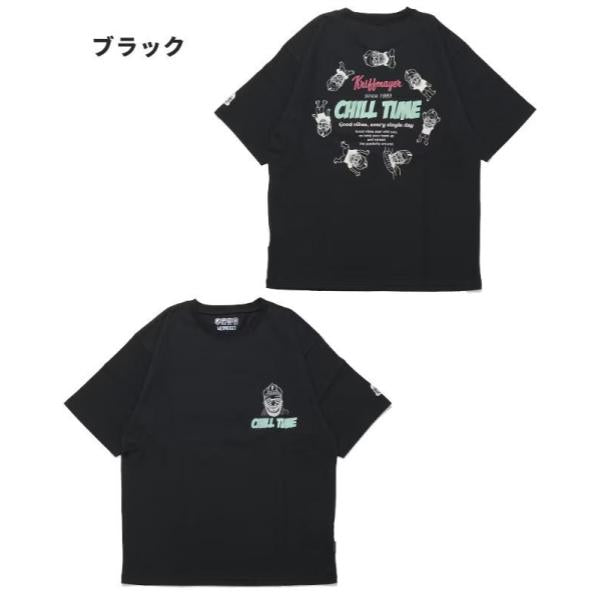 KRIFF MAYER ( クリフメイヤー ) ウェットプロテクト刺繍Tシャツ サークル メンズ 半袖Tシャツ 汗染み防止 クルーネック カジュアル アウトドア 2557806