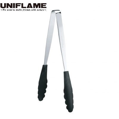 UNIFLAME ( ユニフレーム ) クッキングトング 300 ブラック | トング | アウトドア | キャンプ | 料理 | 調理 | キッチン | キッチンツール | ロック | ゆにふれーむ | 665671