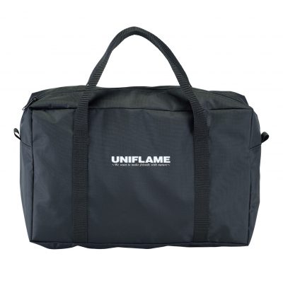 UNIFLAME ( ユニフレーム ) ユニセラケース | ユニセラTG-III専用 | ケース | 収納 | ブラック | 黒色 | ポリエステル | 専用ケース | 持ち運び | 便利 | キャンプ | アウトドア | 615126